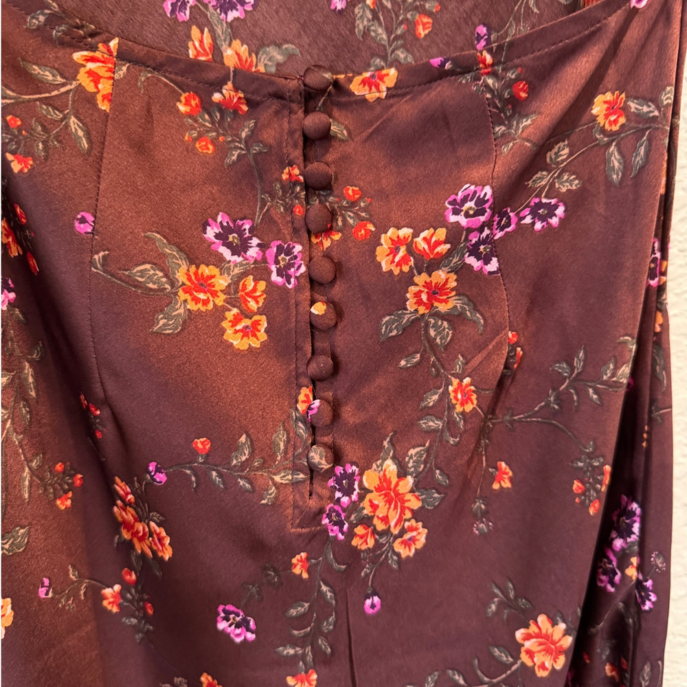 NEW Free People Butterfly Babe Cutout Maxi Dress Size Small - Picture 10 of 14